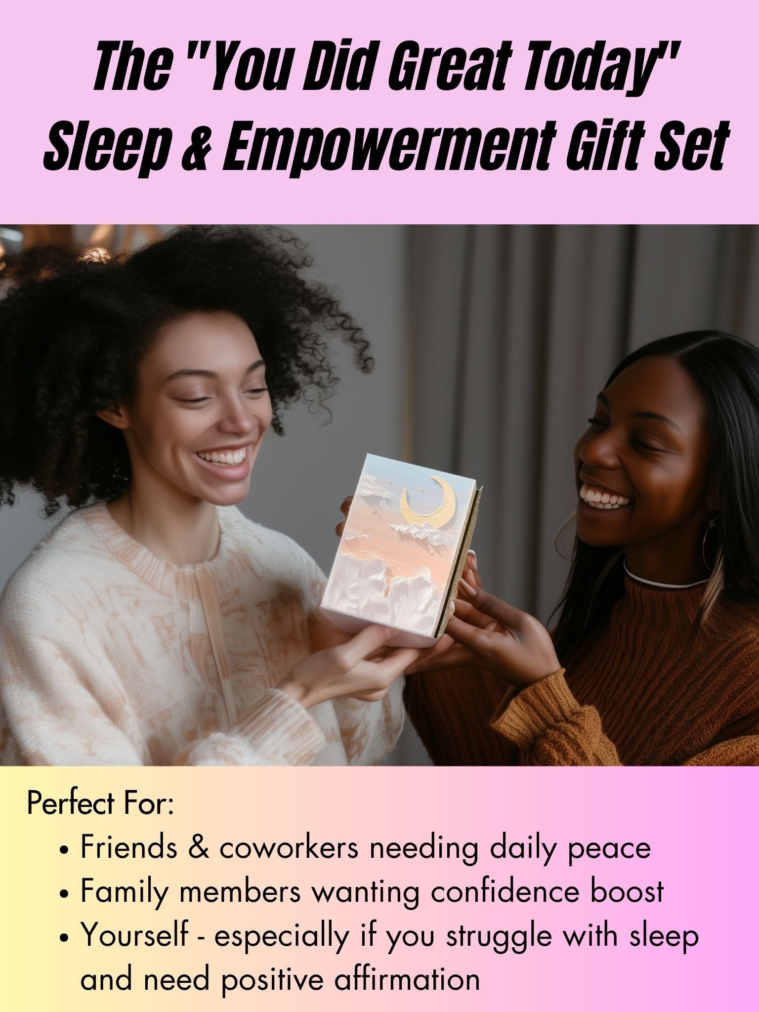 You Did Great Today* Luxury Sleep & Amethyst Affirmation Set