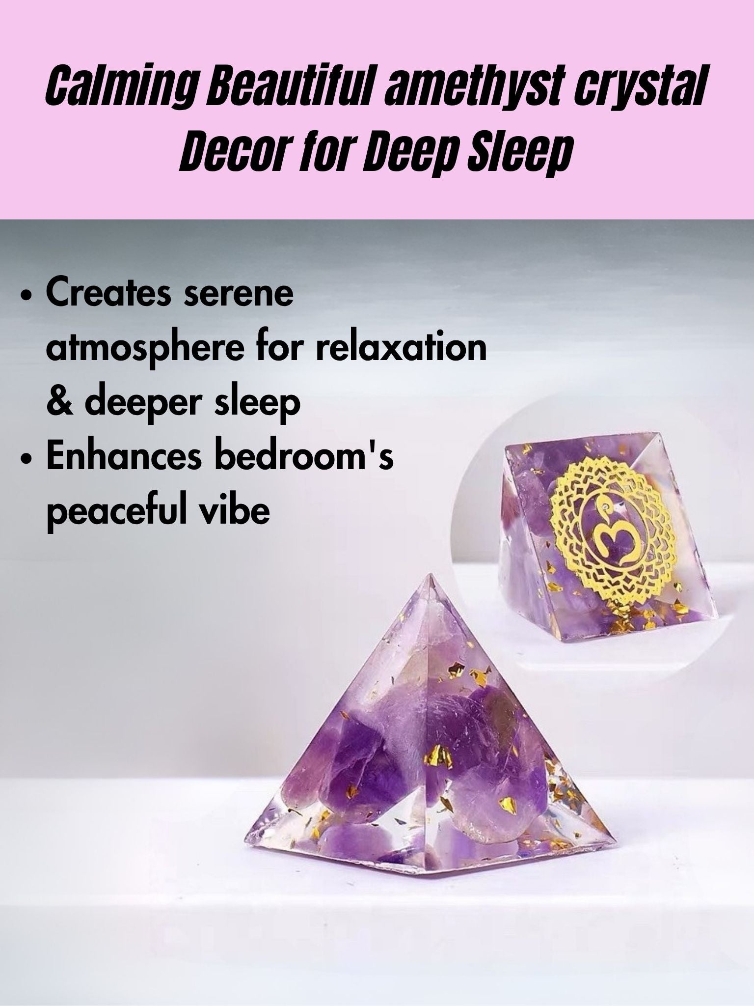 You Did Great Today* Luxury Sleep & Amethyst Affirmation Set