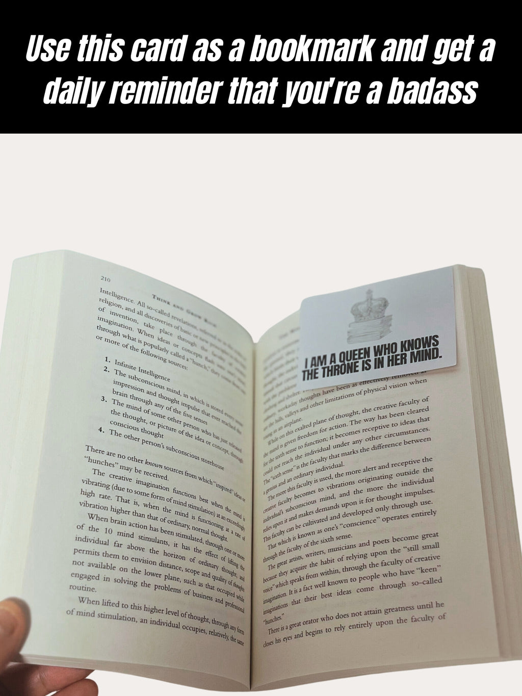 The Badass Jar: 90 Affirmations (with Clips and jute twine)
